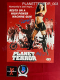 PLANETTERROR_003 - 11x14 Photo Autographed By Eli Roth & Rose McGowan