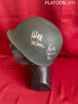 PLATOON_011 - Replica Vietnam Helmet Autographed By John C. McGinley & Keith David