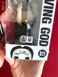 PURGE_001 - The Purge: Anarchy 811 Waving God Funko Pop! Autographed By Zach Gilford & Frank Grillo