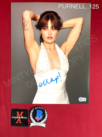 PURNELL_125 - 11x14 Photo Autographed By Ella Purnell