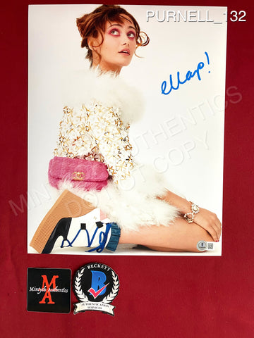 PURNELL_132 - 11x14 Photo Autographed By Ella Purnell