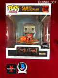 QUINN_007 - Trick 'r Treat 1002 Sam With Pumpkin & Sack Funko Pop! Autographed By Quinn Lord