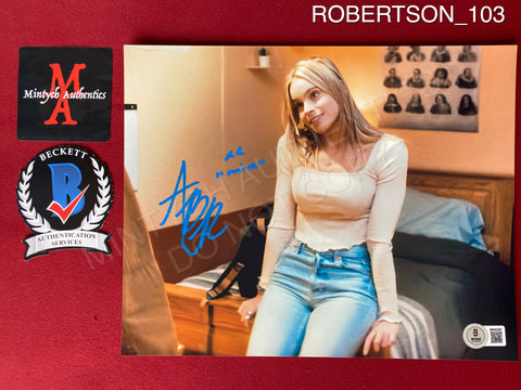 ROBERTSON_103 - 8x10 Photo Autographed By Alexa Blair Roberston