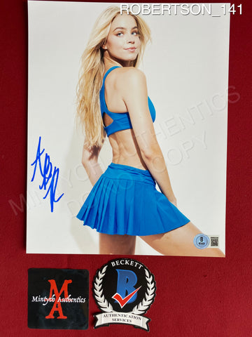 ROBERTSON_141 - 8x10 Photo Autographed By Alexa Blair Roberston