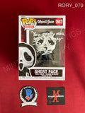RORY_070 - Ghost Face 1607 Ghost Face Funko Pop! Autographed By Rory Culkin