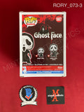RORY_073 - Ghost Face 1607 Ghost Face Funko Pop! Autographed By Rory Culkin
