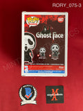 RORY_075 - Ghost Face 1607 Ghost Face Funko Pop! Autographed By Rory Culkin