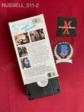 RUSSELL_011 - Escape From New York Original VHS Autographed By Kurt Russell