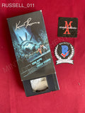 RUSSELL_011 - Escape From New York Original VHS Autographed By Kurt Russell