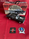 RUSSELL_015 - 1971 Chevrolet Nova "Death Proof" 1:18 Scale Diecast Car Autographed By Kurt Russell