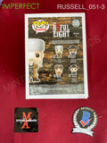RUSSELL_051 - The H8ful Eight 255 John "The Hangman" Ruth IMPERFECT - Funko Pop Autographed By Kurt Russell