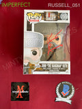 RUSSELL_051 - The H8ful Eight 255 John "The Hangman" Ruth IMPERFECT - Funko Pop Autographed By Kurt Russell