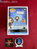 RUSSELL_053 - The Thing 1950 R.J. MacReady Funko Pop! Autographed By Kurt Russell