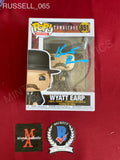 RUSSELL_065 - Tombstone 851 Wyatt Earp Funko Pop! Autographed By Kurt Russell