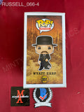 RUSSELL_066 - Tombstone 851 Wyatt Earp Funko Pop! Autographed By Kurt Russell