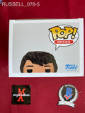 RUSSELL_078 - Elvis Presley 287 Elvis Pharaoh Suit Funko Pop! Autographed By Kurt Russell