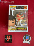 RUSSELL_078 - Elvis Presley 287 Elvis Pharaoh Suit Funko Pop! Autographed By Kurt Russell
