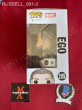 RUSSELL_081 - Guardians Of The Galaxy Vol. 2 205 Ego Funko Pop! Autographed By Kurt Russell