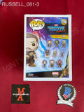 RUSSELL_081 - Guardians Of The Galaxy Vol. 2 205 Ego Funko Pop! Autographed By Kurt Russell