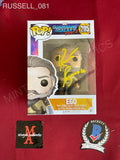 RUSSELL_081 - Guardians Of The Galaxy Vol. 2 205 Ego Funko Pop! Autographed By Kurt Russell