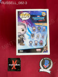 RUSSELL_082 - Guardians Of The Galaxy Vol. 2 205 Ego Funko Pop! Autographed By Kurt Russell