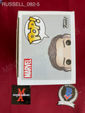 RUSSELL_082 - Guardians Of The Galaxy Vol. 2 205 Ego Funko Pop! Autographed By Kurt Russell
