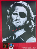RUSSELL_404 - 16x20 Escape From New York Photo Autographed By Kurt Russell