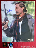 RUSSELL_406 - 16x20 Tombstone Photo Autographed By Kurt Russell