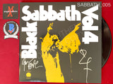 SABBATH_005 - Black Sabbath "Volume 4" Vinyl Autographed By Bill Ward & Geezer Butler