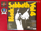 SABBATH_007 - Black Sabbath "Volume 4" Vinyl Autographed By Bill Ward & Geezer Butler