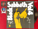 SABBATH_007 - Black Sabbath "Volume 4" Vinyl Autographed By Bill Ward & Geezer Butler