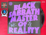 SABBATH_025 - Black Sabbath "Master of Reality" Vinyl Autographed By Bill Ward & Geezer Butler