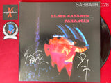 SABBATH_028 - Black Sabbath "Paranoid" Vinyl Autographed By Bill Ward & Geezer Butler