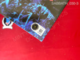 SABBATH_030 - Black Sabbath "Paranoid" Vinyl Autographed By Bill Ward & Geezer Butler