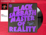 SABBATH_059 - Black Sabbath "Master Of Reality" Vinyl Autographed By Bill Ward & Geezer Butler