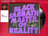 SABBATH_060 - Black Sabbath "Master Of Reality" Vinyl Autographed By Bill Ward & Geezer Butler