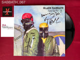 SABBATH_067 - Black Sabbath "Never Say Die!" Vinyl Autographed By Bill Ward & Geezer Butler