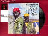 SABBATH_068 - Black Sabbath "Never Say Die!" Vinyl Autographed By Bill Ward & Geezer Butler