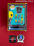 SARANDON_013 - Disney 15 Jack Skellington Blacklight Funko Pop! Autographed By Chris Sarandon