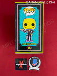SARANDON_013 - Disney 15 Jack Skellington Blacklight Funko Pop! Autographed By Chris Sarandon