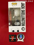 SARANDON_014 - Disney 1388 Jack Skellington Hot Topic Exclusive Funko Pop! Autographed By Chris Sarandon