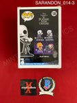 SARANDON_014 - Disney 1388 Jack Skellington Hot Topic Exclusive Funko Pop! Autographed By Chris Sarandon