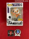SARANDON_014 - Disney 1388 Jack Skellington Hot Topic Exclusive Funko Pop! Autographed By Chris Sarandon