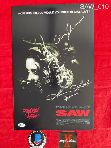 SAW_010 - Saw 1820 Jigsaw Funko Pop! Autographed By Leigh Whannell, Tobin Bell & Shawnee Smith