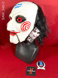 SAW_040 - Jigsaw Mask Autographed By Tobin Bell & Leigh Whannell