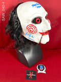 SAW_040 - Jigsaw Mask Autographed By Tobin Bell & Leigh Whannell