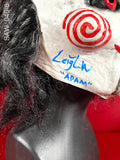 SAW_040 - Jigsaw Mask Autographed By Tobin Bell & Leigh Whannell