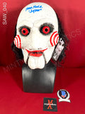 SAW_040 - Jigsaw Mask Autographed By Tobin Bell & Leigh Whannell