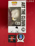 SCAFFIDI_010 - Terrifier 1590 Art The Clown Funko Pop! Autographed By Samantha Scaffidi