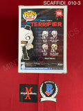 SCAFFIDI_010 - Terrifier 1590 Art The Clown Funko Pop! Autographed By Samantha Scaffidi